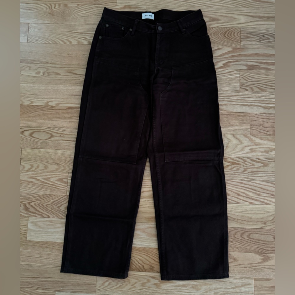 Still Here Brown Denim